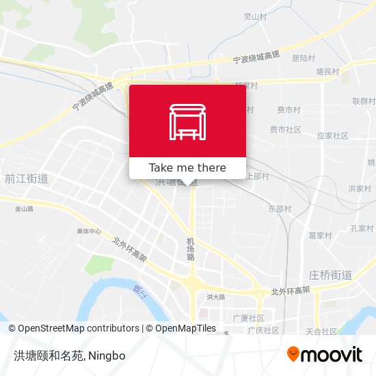 洪塘颐和名苑 map