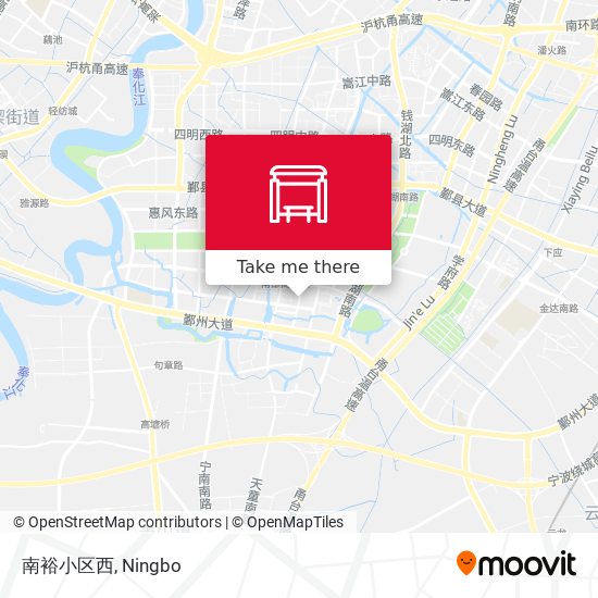 南裕小区西 map