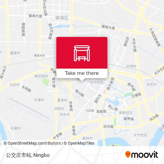 公交庄市站 map