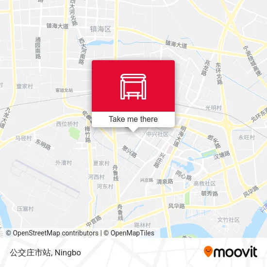 公交庄市站 map