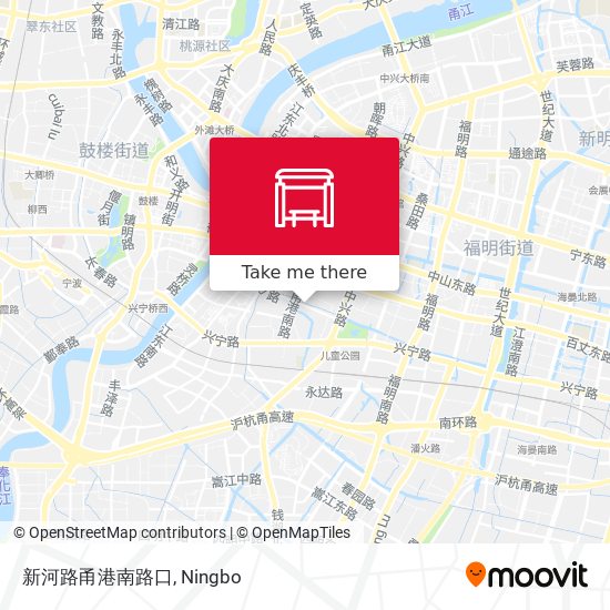 新河路甬港南路口 map
