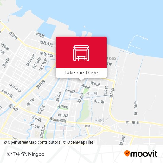 长江中学 map