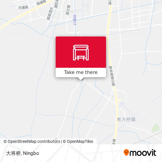 大将桥 map