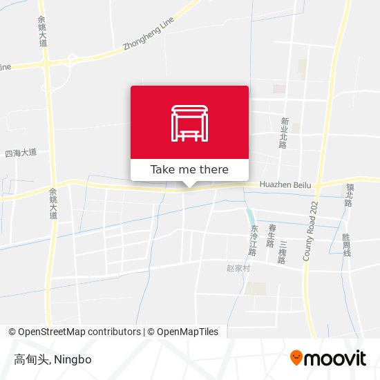 高甸头 map