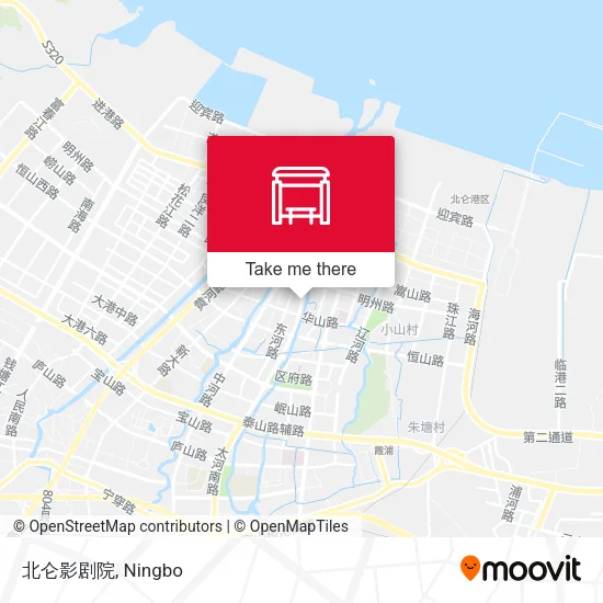 北仑影剧院 map