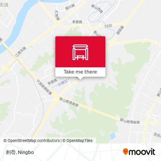 剡岙 map