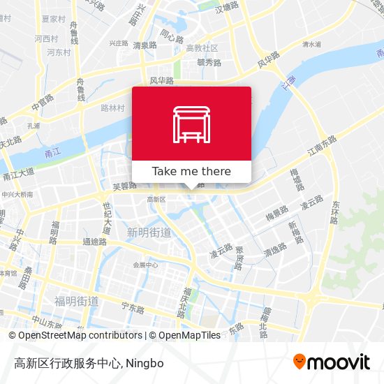 高新区行政服务中心 map