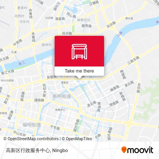 高新区行政服务中心 map
