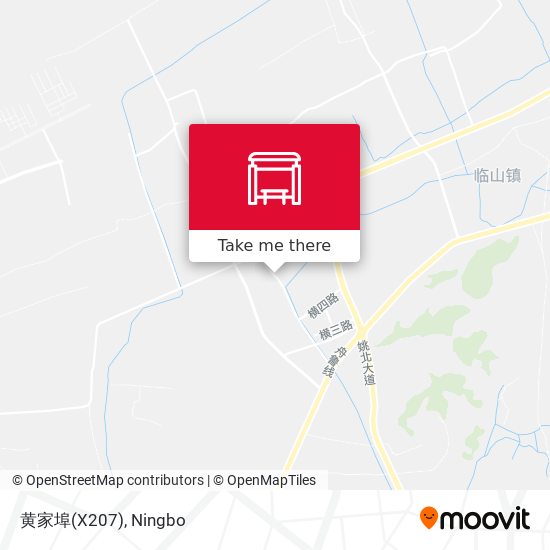 黄家埠(X207) map