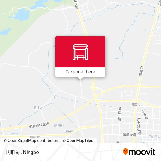 周胜站 map