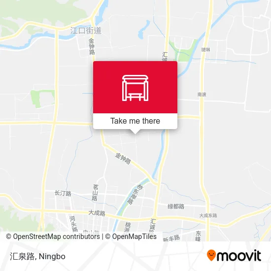 汇泉路 map