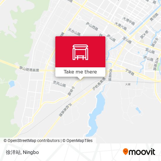 徐洋站 map