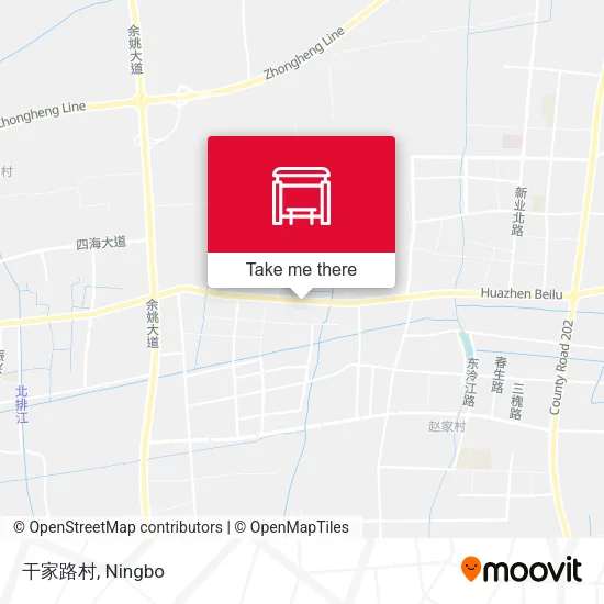 干家路村 map
