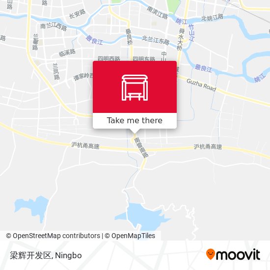 梁辉开发区 map