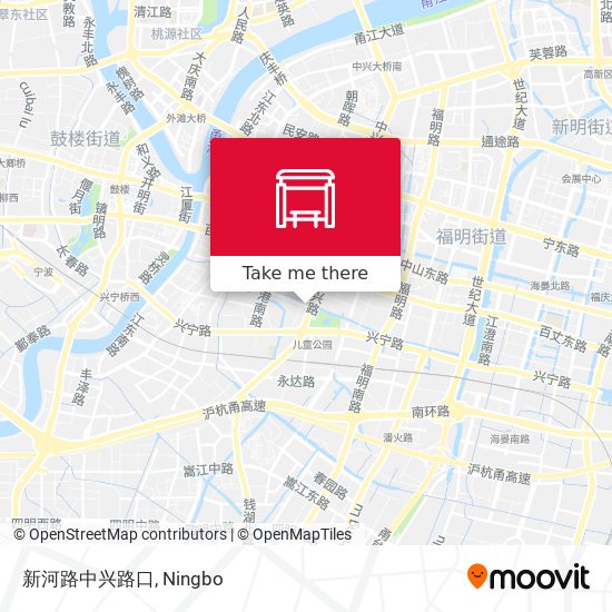 新河路中兴路口 map