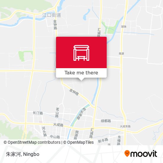 朱家河 map