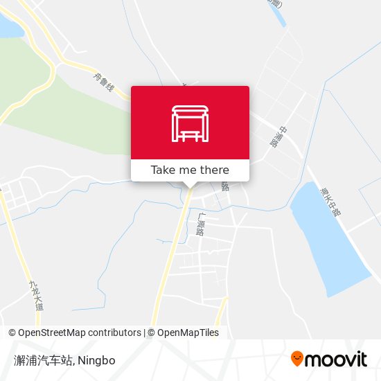 澥浦汽车站 map