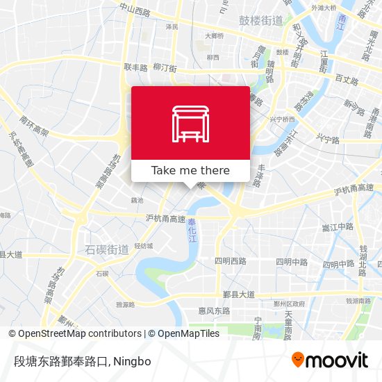 段塘东路鄞奉路口 map
