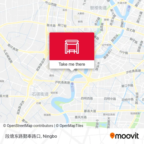 段塘东路鄞奉路口 map