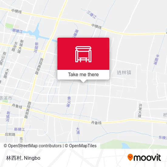 林西村 map