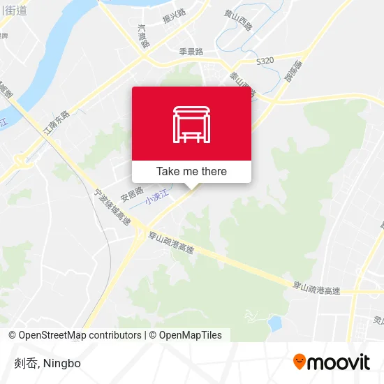 剡岙 map