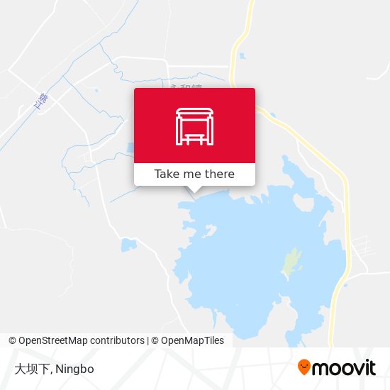 大坝下 map