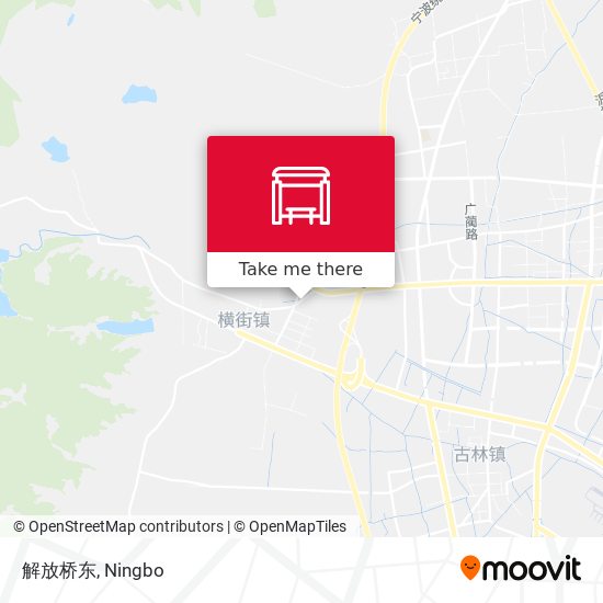 解放桥东 map
