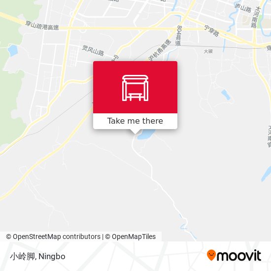 小岭脚 map
