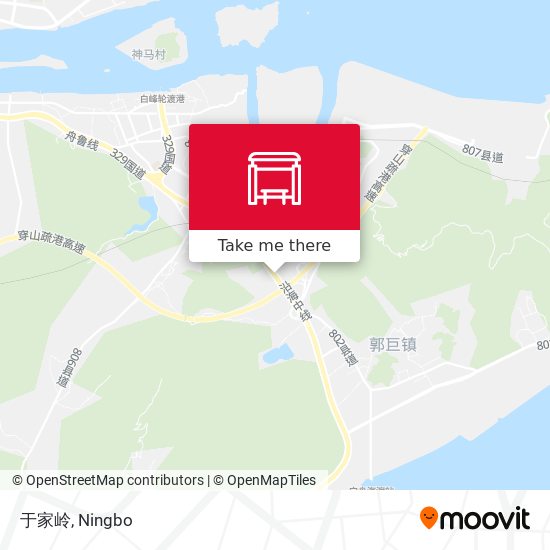 于家岭 map