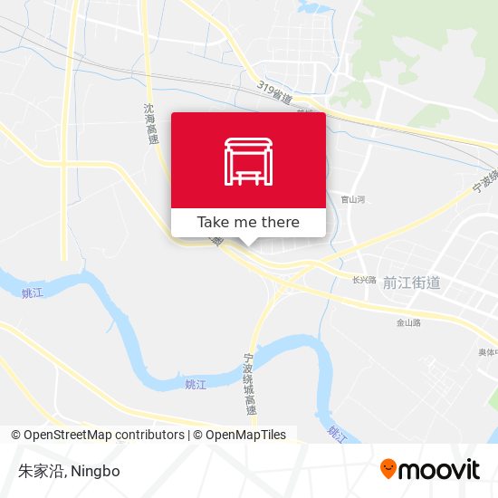 朱家沿 map