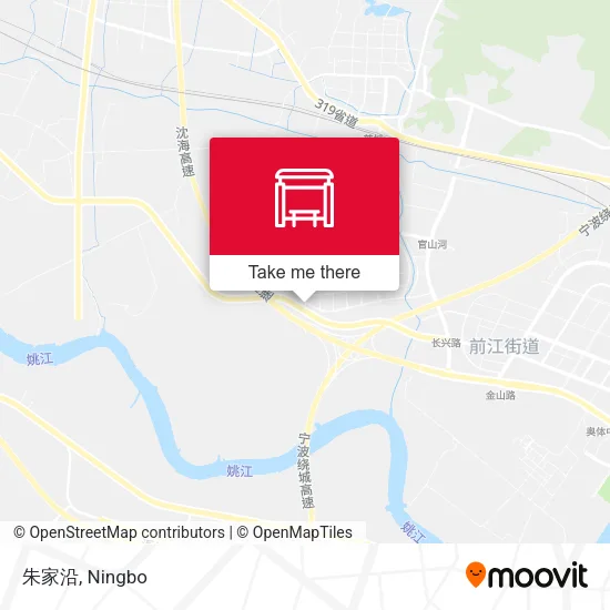朱家沿 map