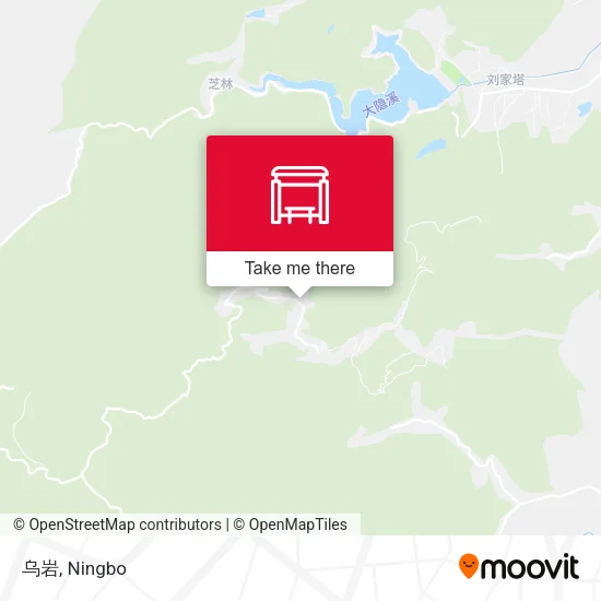 乌岩 map