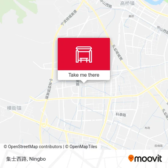 集士西路 map