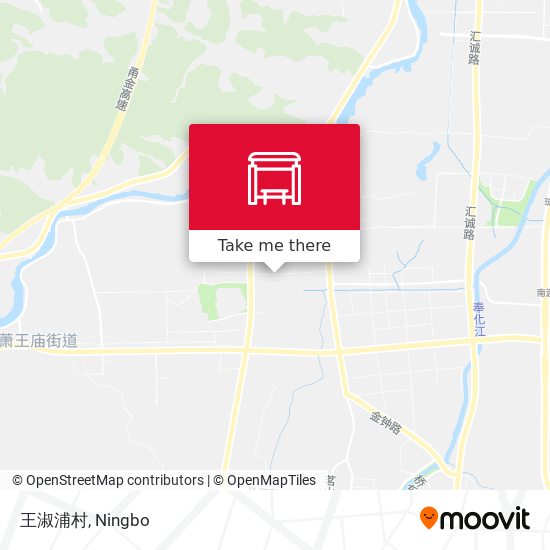 王淑浦村 map