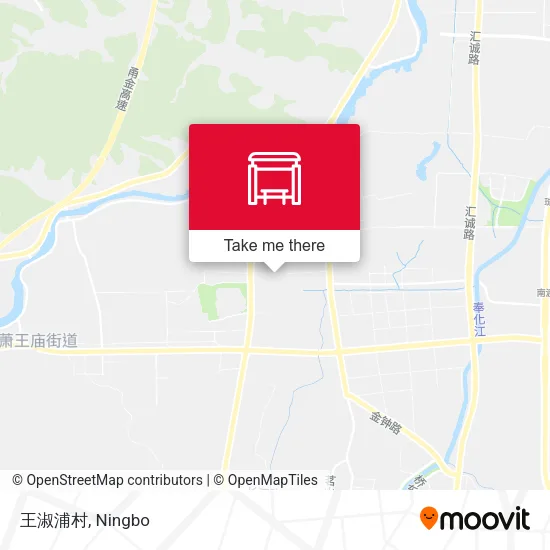 王淑浦村 map