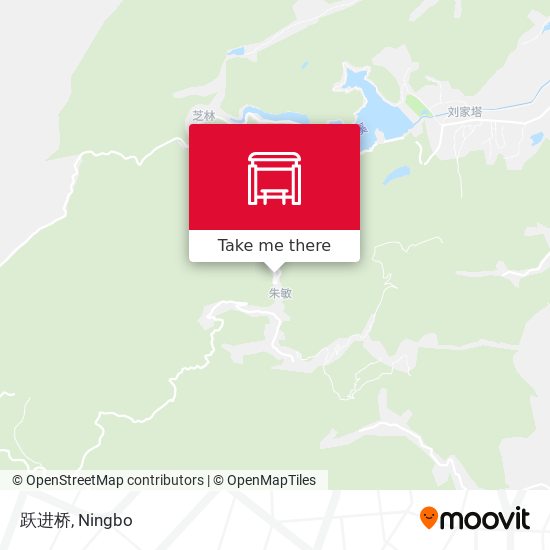跃进桥 map