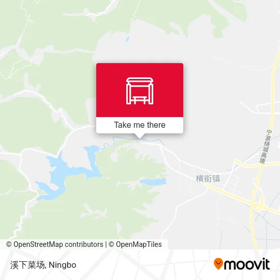 溪下菜场 map