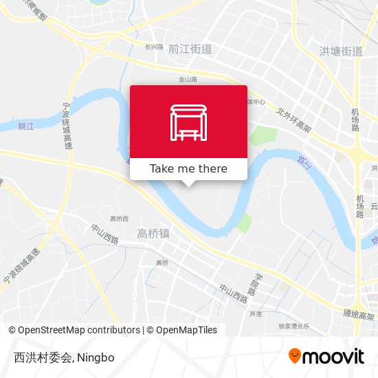 西洪村委会 map