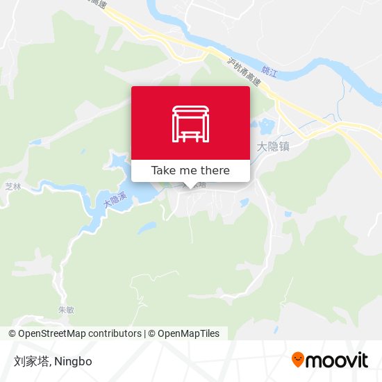 刘家塔 map
