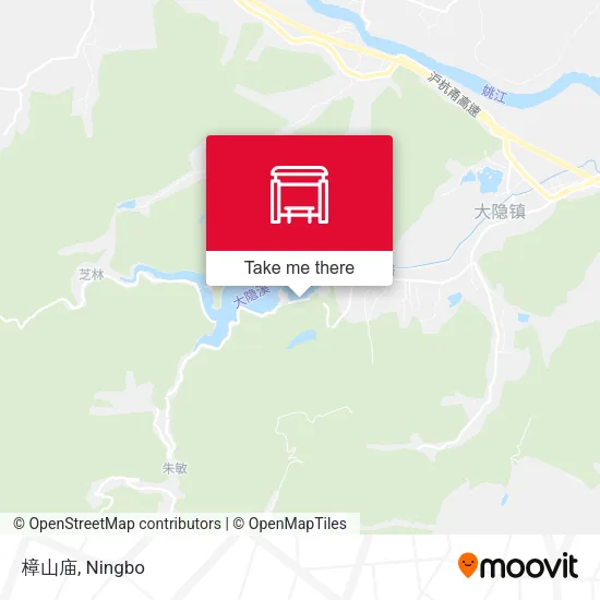 樟山庙 map