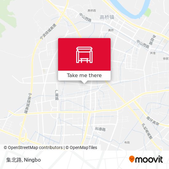 集北路 map