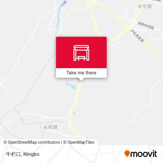 牛栏口 map