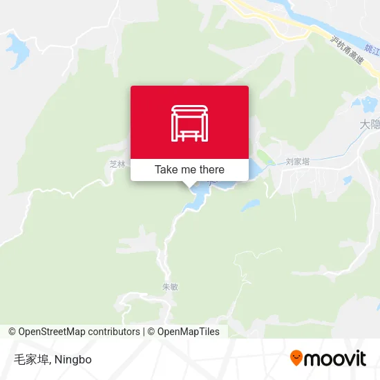 毛家埠 map