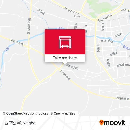 西南公寓 map