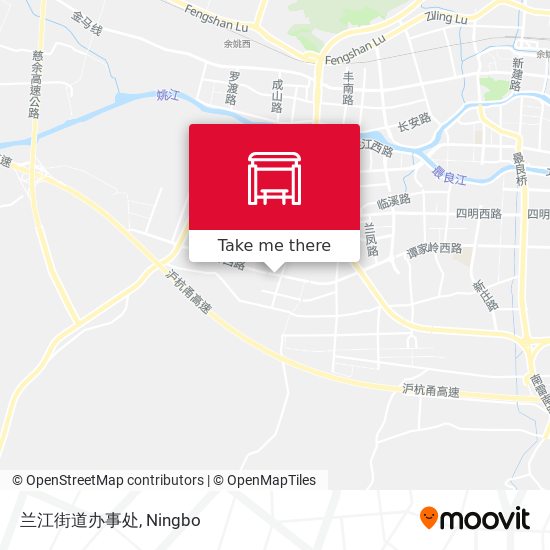 兰江街道办事处 map