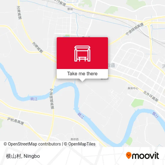 横山村 map