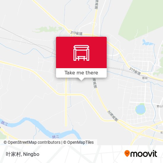 叶家村 map