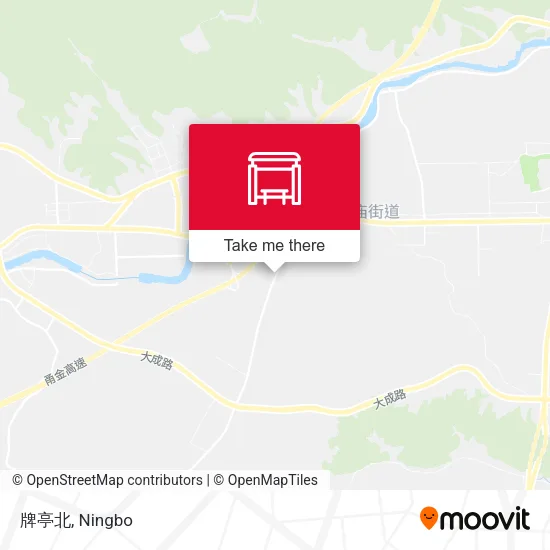 牌亭北 map