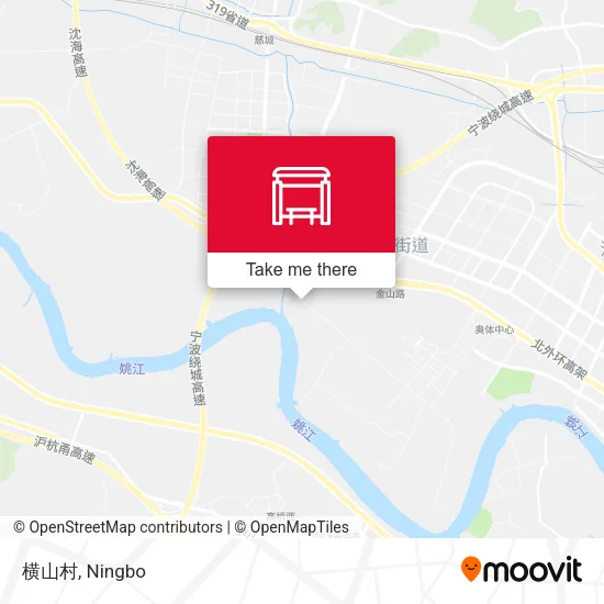 横山村 map