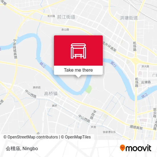 会稽庙 map